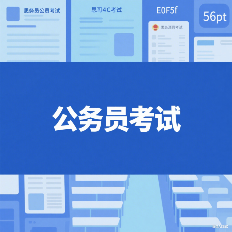 公务员考试网盘资料